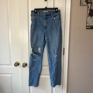 Abercrombie & Fitch 90’s Straight Ultra High Rise Jeans